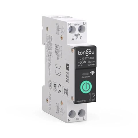 Tuya WiFi Smart Circuit Breaker Energy Meter 1P